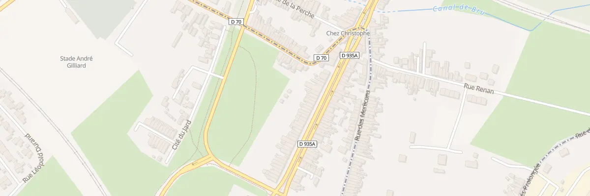 Plan du 520 Rue Jean Jaures à Anzin