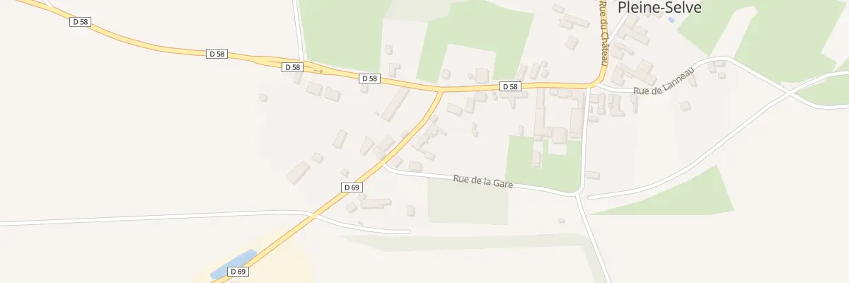 Plan du 6 Rue de Parpe-la-Cour à Pleine-Selve