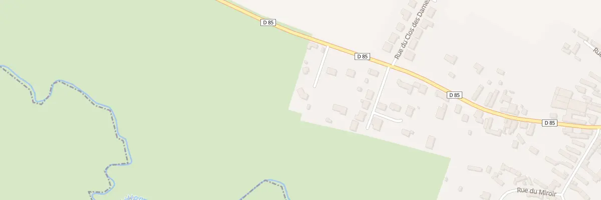 Plan du 555B Rue du Général de Gaulle à Bermerain