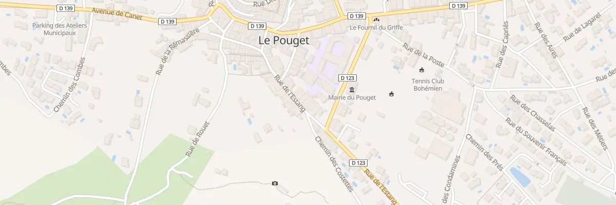 Plan du 31 Rue de l’Estang au Pouget