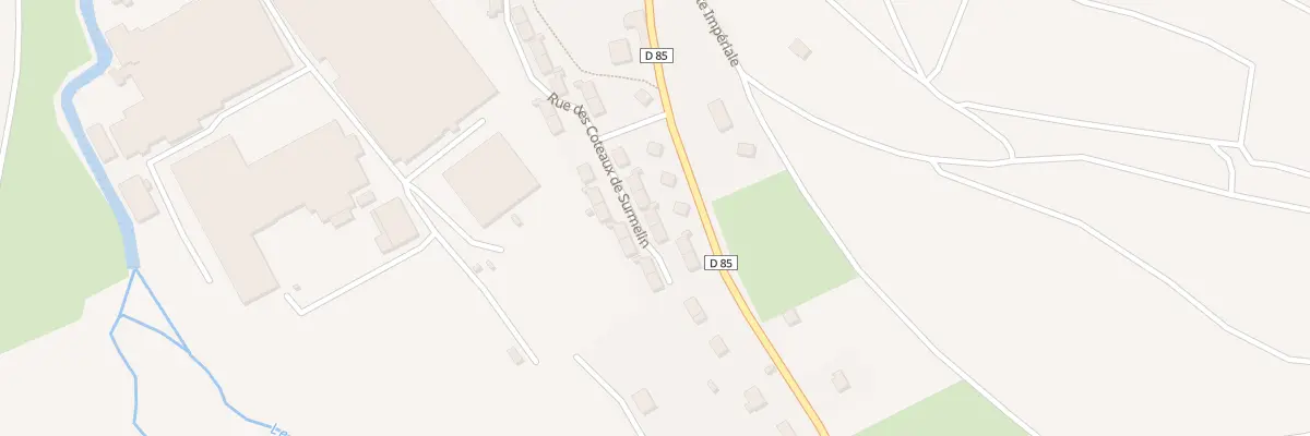 Plan du 20 Rue des Coteaux du Surmelin à Crézancy