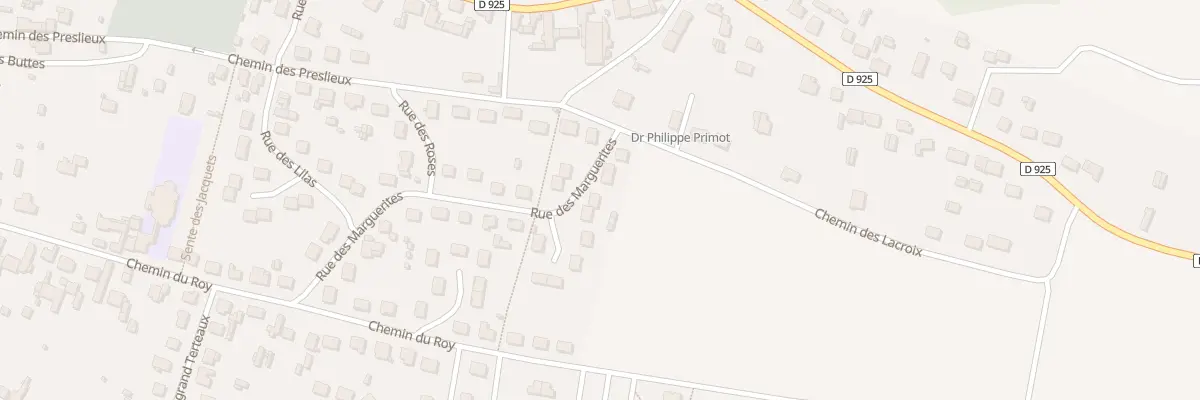 Plan du 20 Rue des Marguerites à Vailly-sur-Aisne