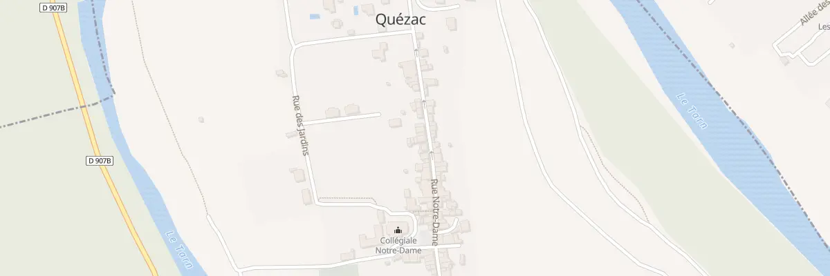Plan du 16 Rue Notre Dame à Gorges du Tarn Causses