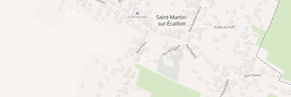 Plan du 1 Rue Villars à Saint-Martin-sur-Écaillon