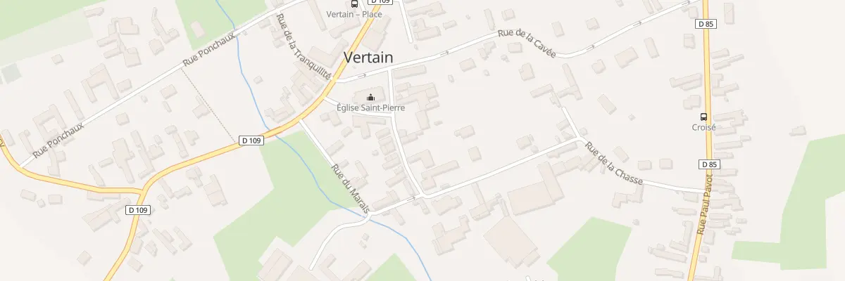 Plan du 83 Rue des Anciens Combattants à Vertain
