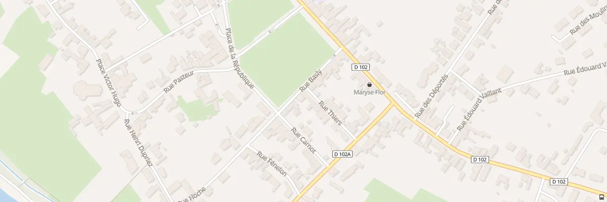 Plan du 10 Rue Basly à Hergnies