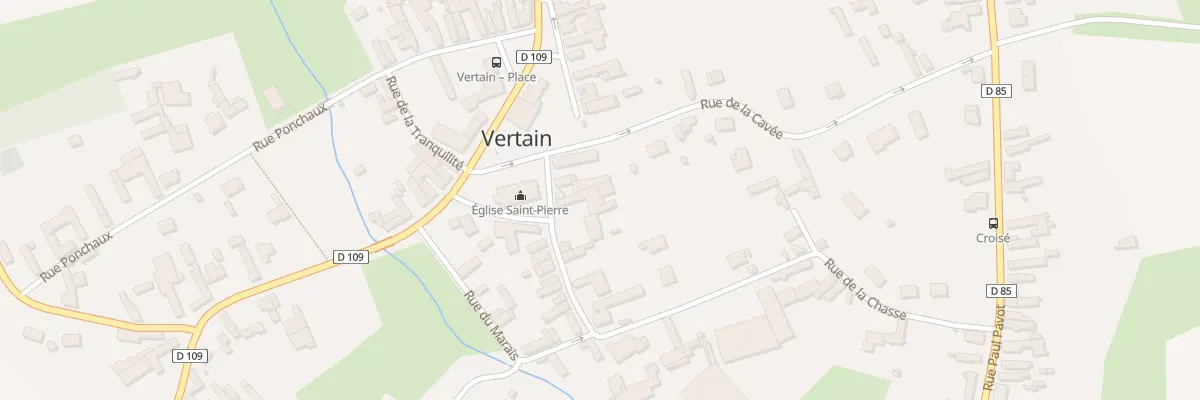 Plan du 39 Rue des Anciens Combattants à Vertain