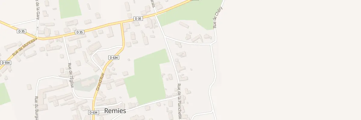 Plan du 7 Rue de la Planchette à Remies