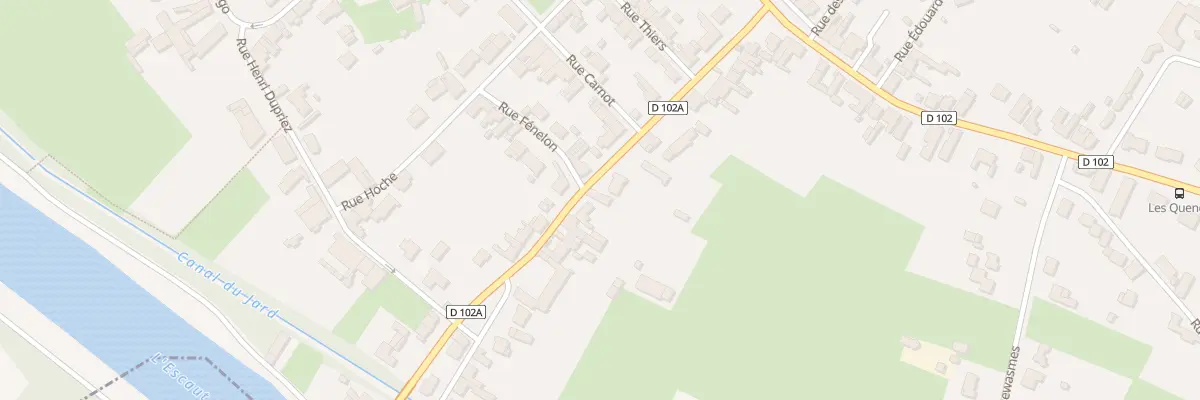 Plan du 23 Rue Gambetta à Hergnies