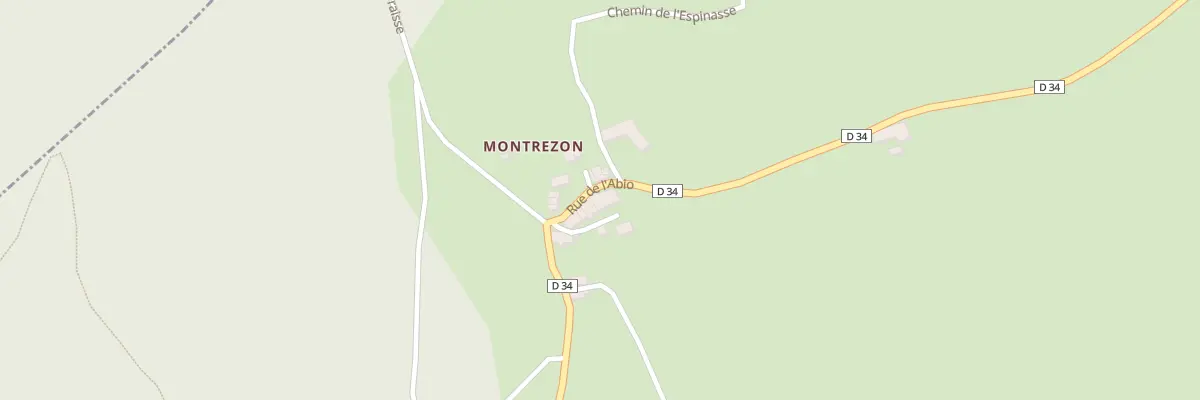 Plan du 45 Che du Midi à Thoras