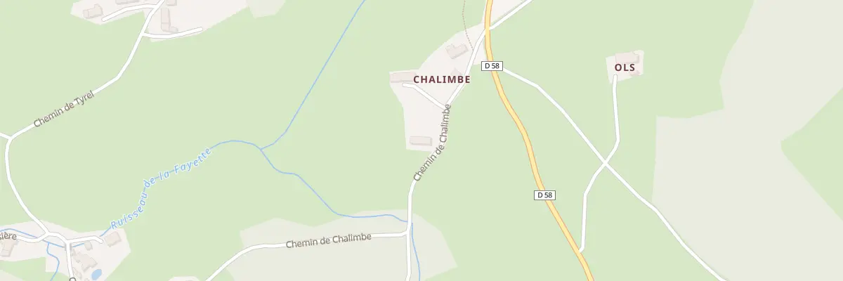 Plan du 5041 Chalimbe à Aix-la-Fayette