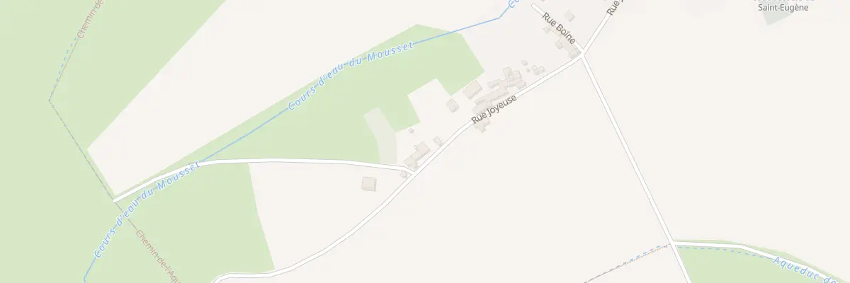 Plan du 66 Rue Joyeuse à Saint-Eugène