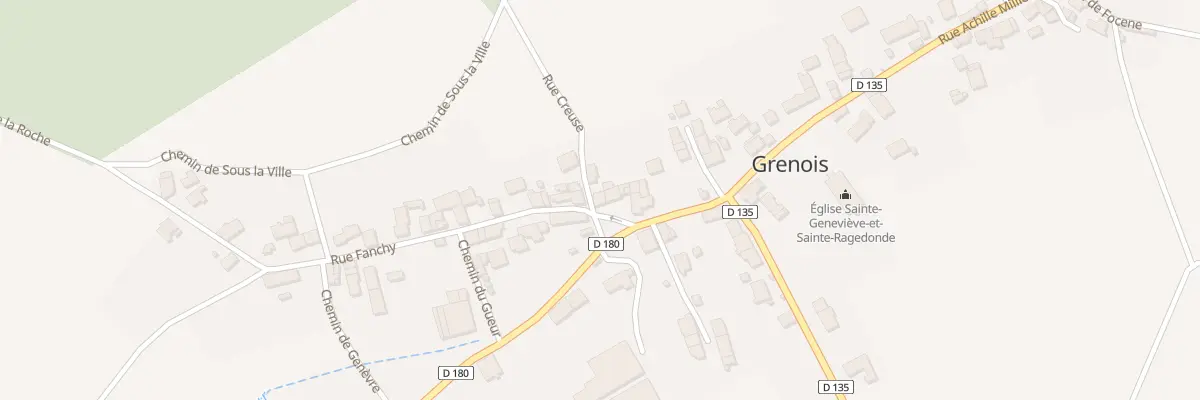 Plan du 3 Pl des Puits à Grenois