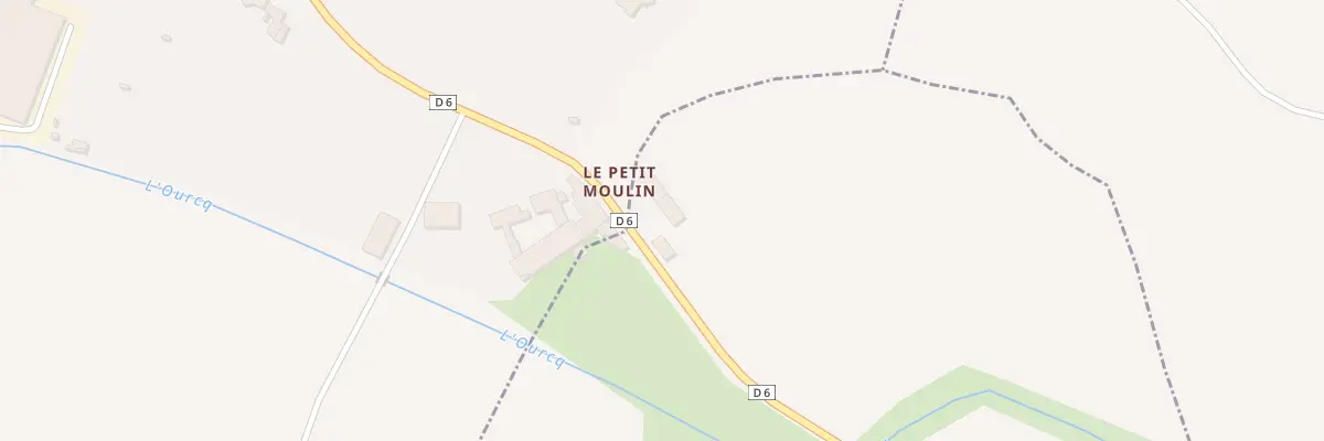 Plan du 5205 Le Petit Moulin à Villers-sur-Fère