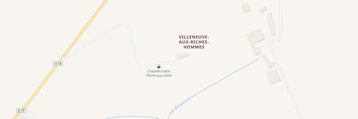 Plan du 63 Villeneuve à Trancault