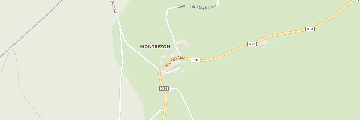 Plan du 55 Che du Midi à Thoras