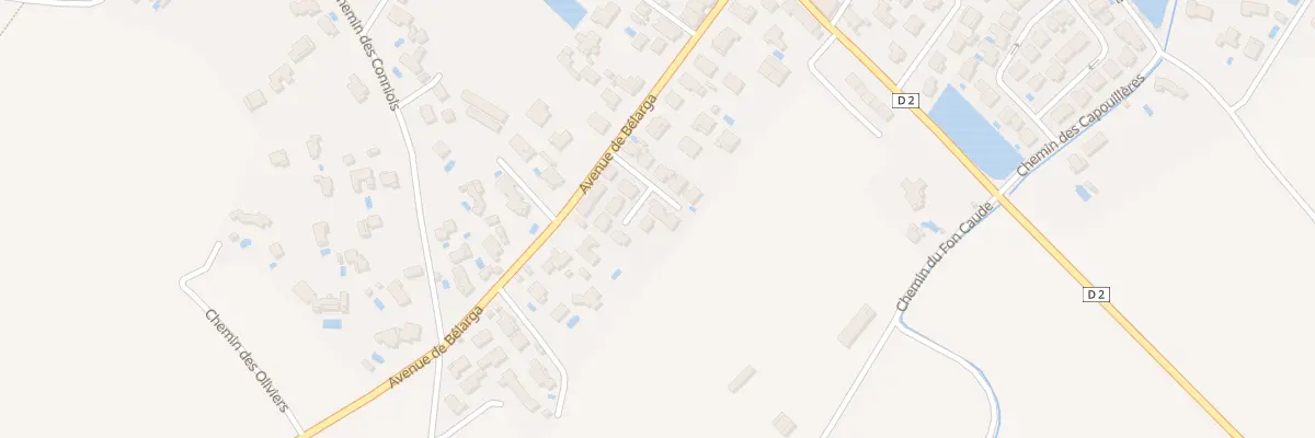 Plan du 9 Rue Georges Brassens à Plaissan