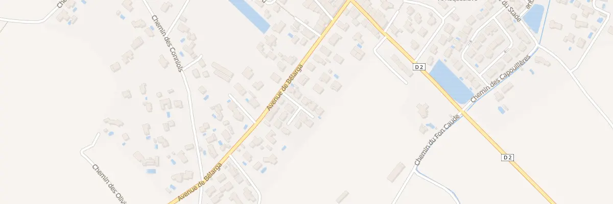 Plan du 13 Rue Georges Brassens à Plaissan