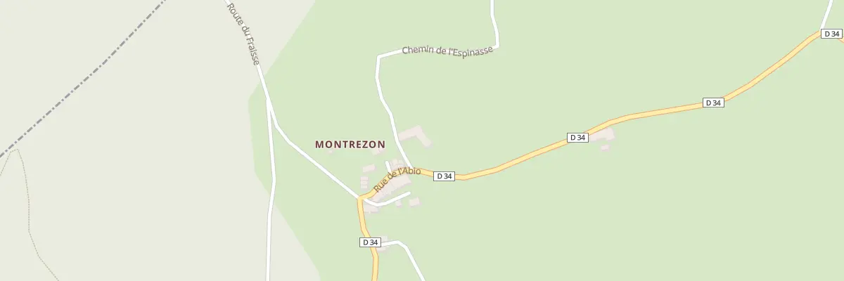 Plan du 20 Che de l’Espinasse à Thoras