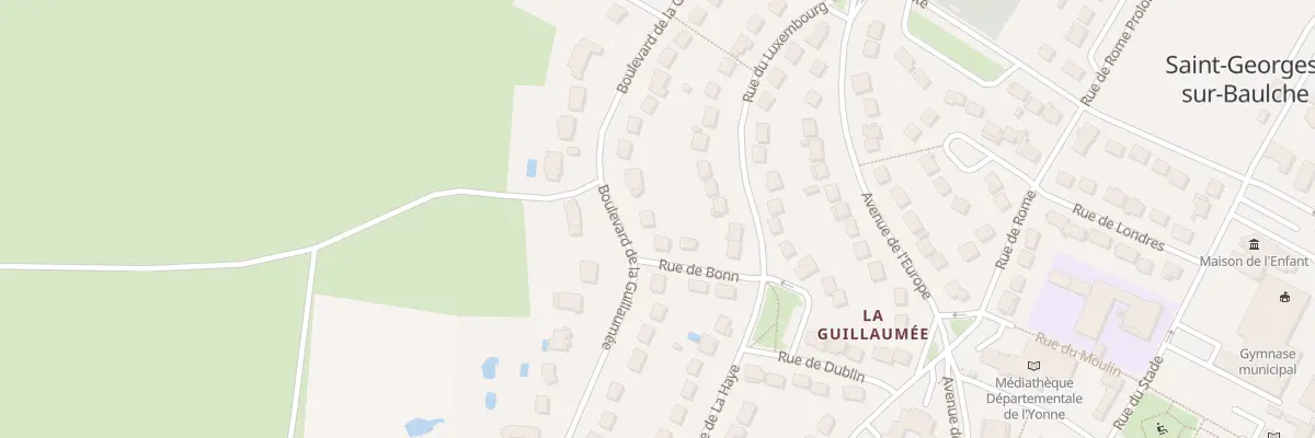Plan du 370 Bd de la Guillaumee à Saint-Georges-sur-Baulche
