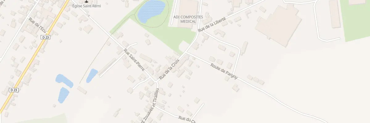 Plan du 10 Rue de la Croix à Chavignon
