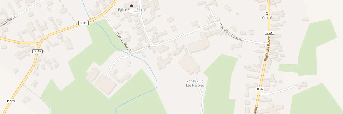 Plan du 32 Rue de la Chasse à Vertain