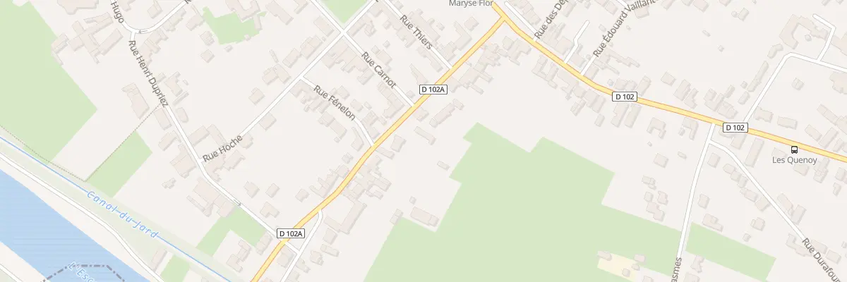 Plan du 19 Rue Gambetta à Hergnies