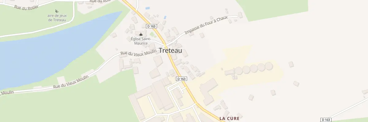 Plan du 18 Rue du Commerce à Treteau