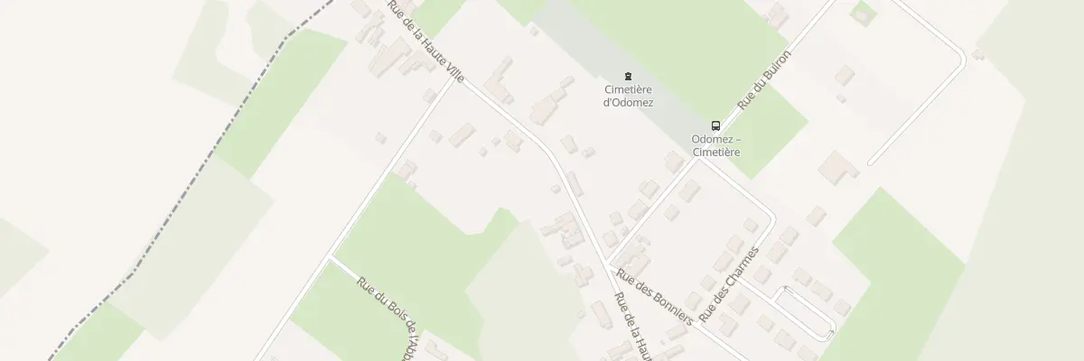 Plan du 236 Rue de la Haute Ville à Odomez