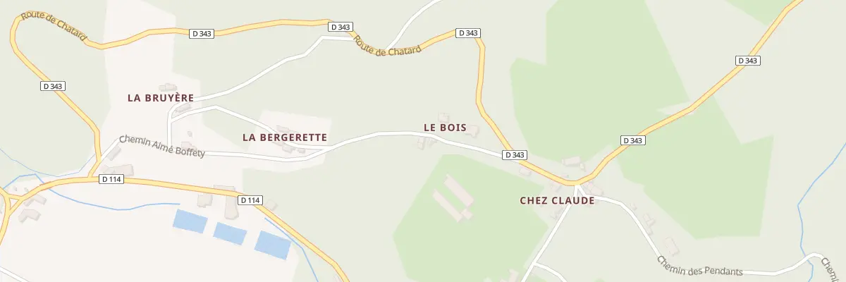Plan du 5058 Au Bois à Puy-Guillaume