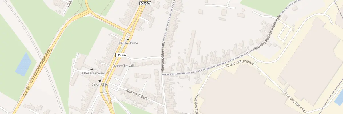 Plan du 128 Rue des Merlicans à Bruay-sur-l’Escaut