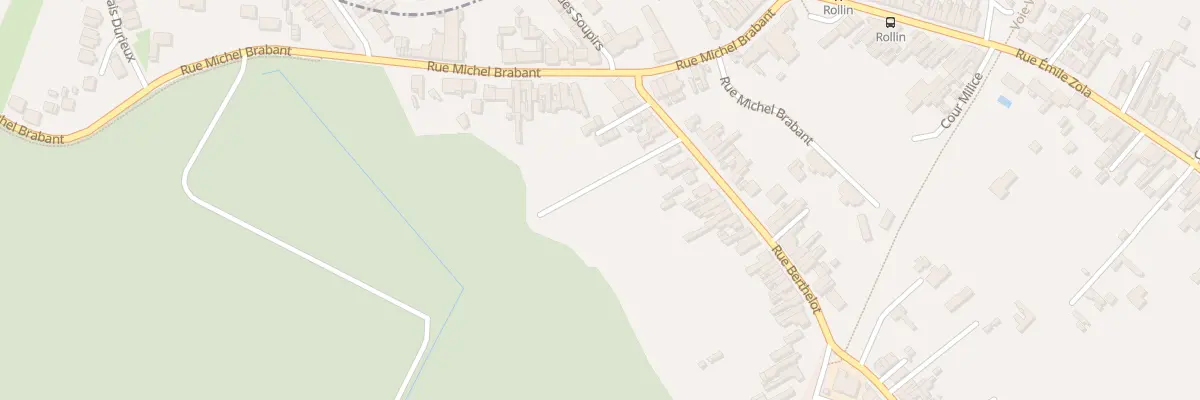 Plan du 236 Rue Berthelot à Bruay-sur-l’Escaut