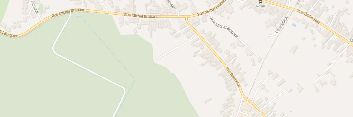 Plan du 234 Rue Berthelot à Bruay-sur-l’Escaut