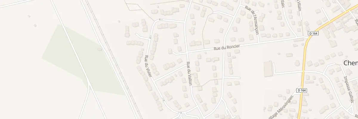 Plan du 14 Rue du Vallon à Cheny