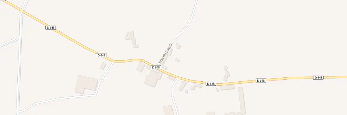 Plan du 3 Rue du Lavoir à Escardes