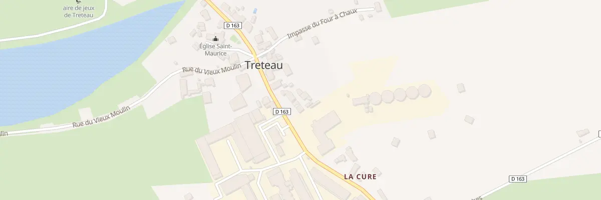 Plan du 12 Rue du Commerce à Treteau