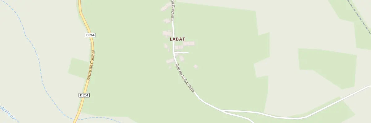 Plan du 5153 Labat à Échandelys