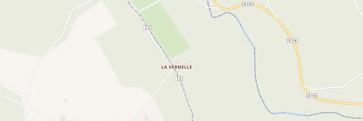 Plan du 5243 La Vernelle à Saint-Victor-Montvianeix