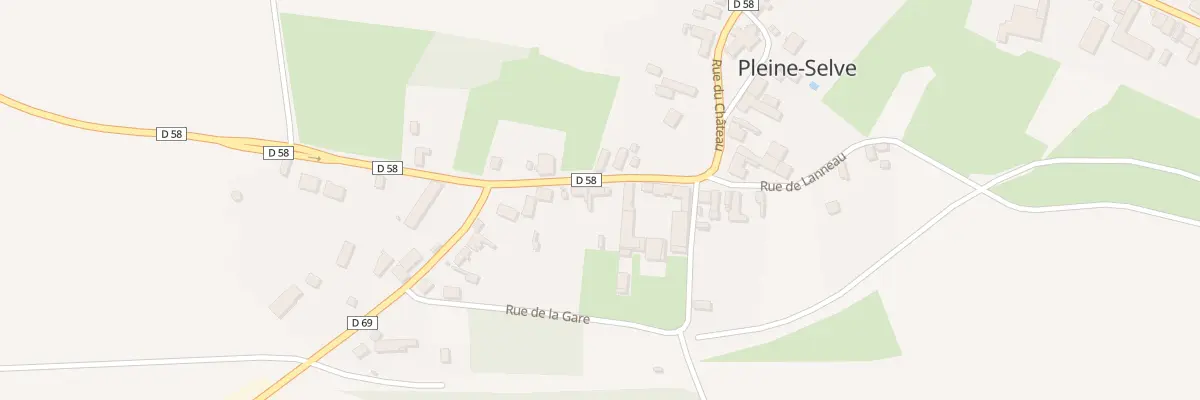 Plan du 4 Rue Grandcour à Pleine-Selve