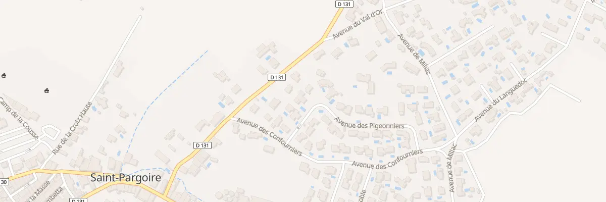 Plan du 25 Av des Pigeonniers à Saint-Pargoire