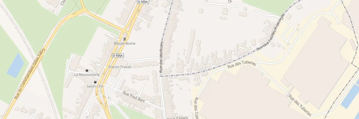 Plan du 132 Rue des Merlicans à Bruay-sur-l’Escaut