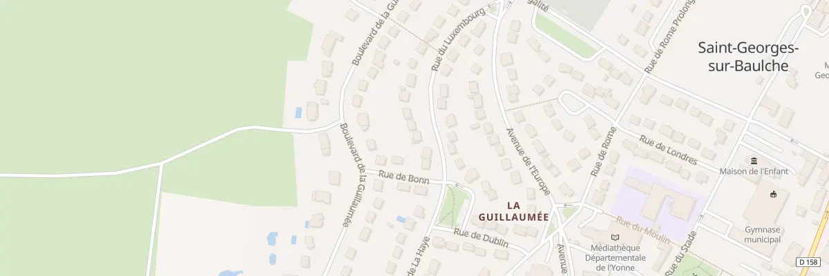 Plan du 55 Rue du Luxembourg à Saint-Georges-sur-Baulche
