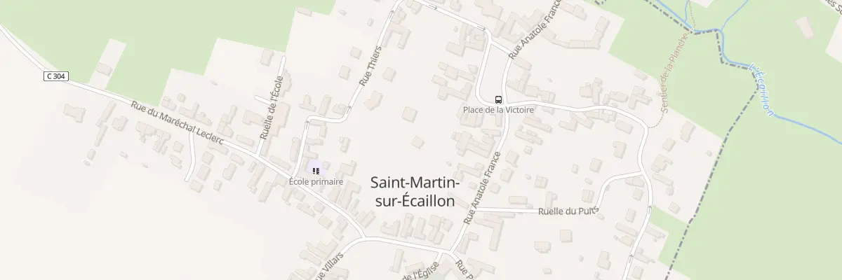 Plan du 13T Rue Thiers à Saint-Martin-sur-Écaillon