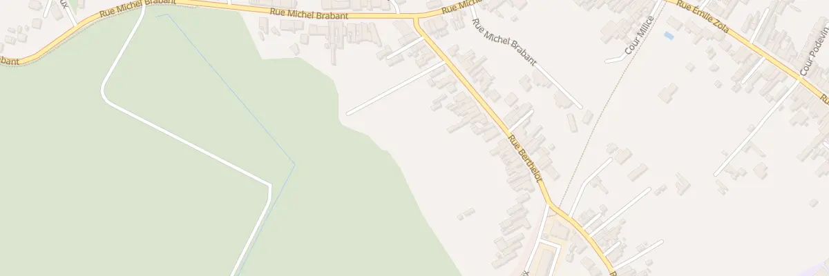 Plan du 232A Rue Berthelot à Bruay-sur-l’Escaut
