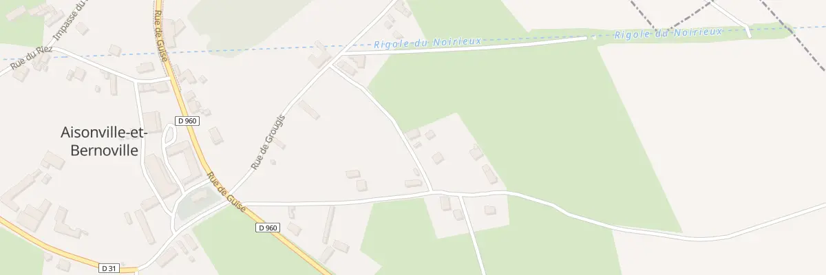 Plan du 5 Rue de Verly à Aisonville-et-Bernoville