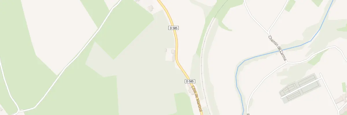 Plan du 5 Côte de Martirol à Chanteuges