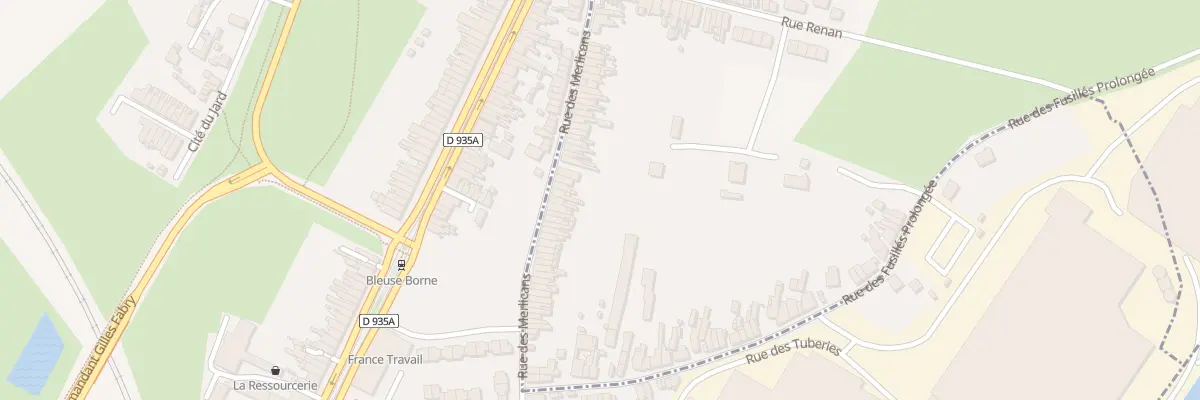 Plan du 82 Rue des Merlicans à Bruay-sur-l’Escaut