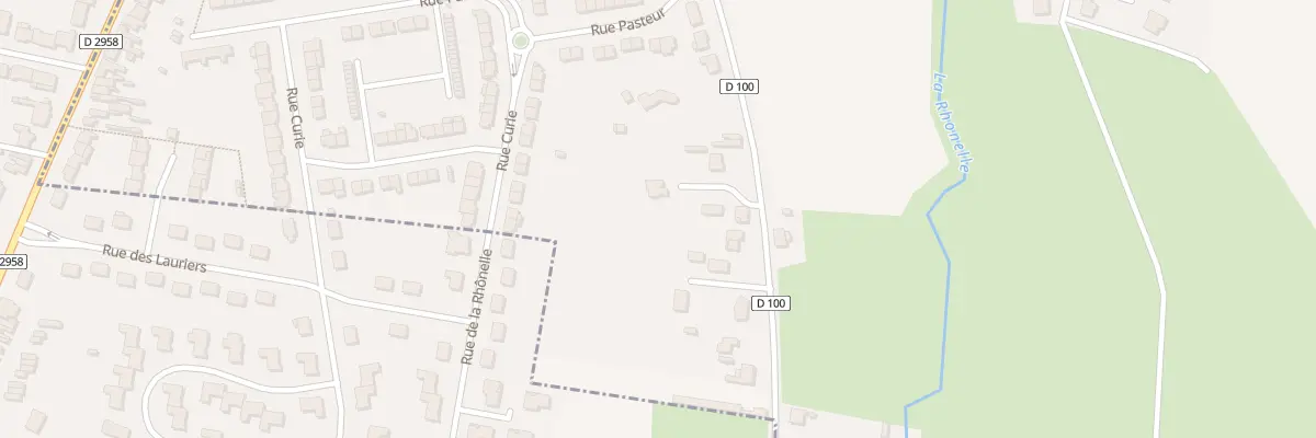 Plan du 118 Rue René Mirland à Aulnoy-lez-Valenciennes