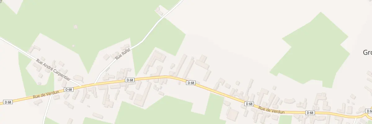 Plan du 36 Rue de Verdun à Grougis