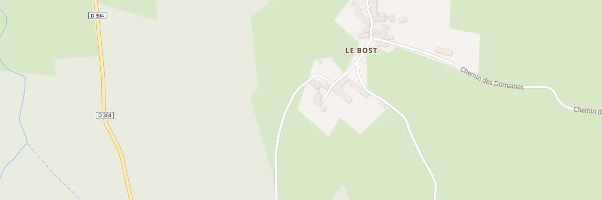 Plan du 5146 Le Bost à Ceilloux